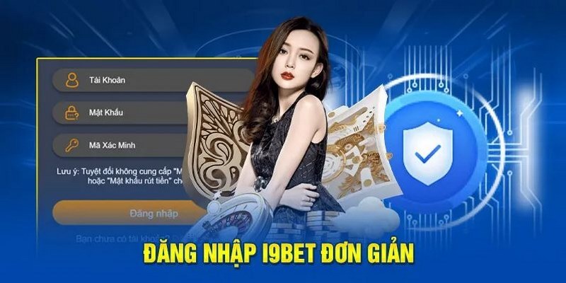 Đăng nhập I9bet trên website